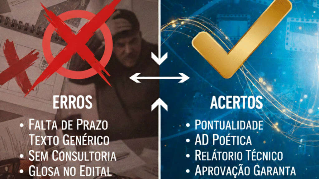 erros e acertos na audiodescrição para projetos culturais